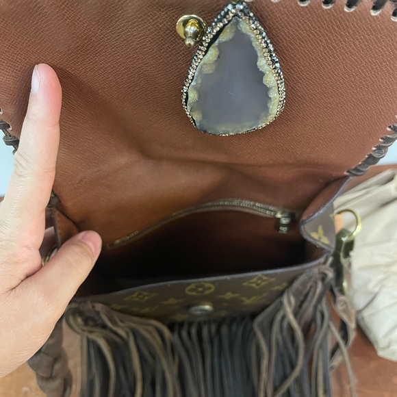 Authentic Louis Vuitton vintage boho bag world traveler St. Cloud - Picture 6 of 8